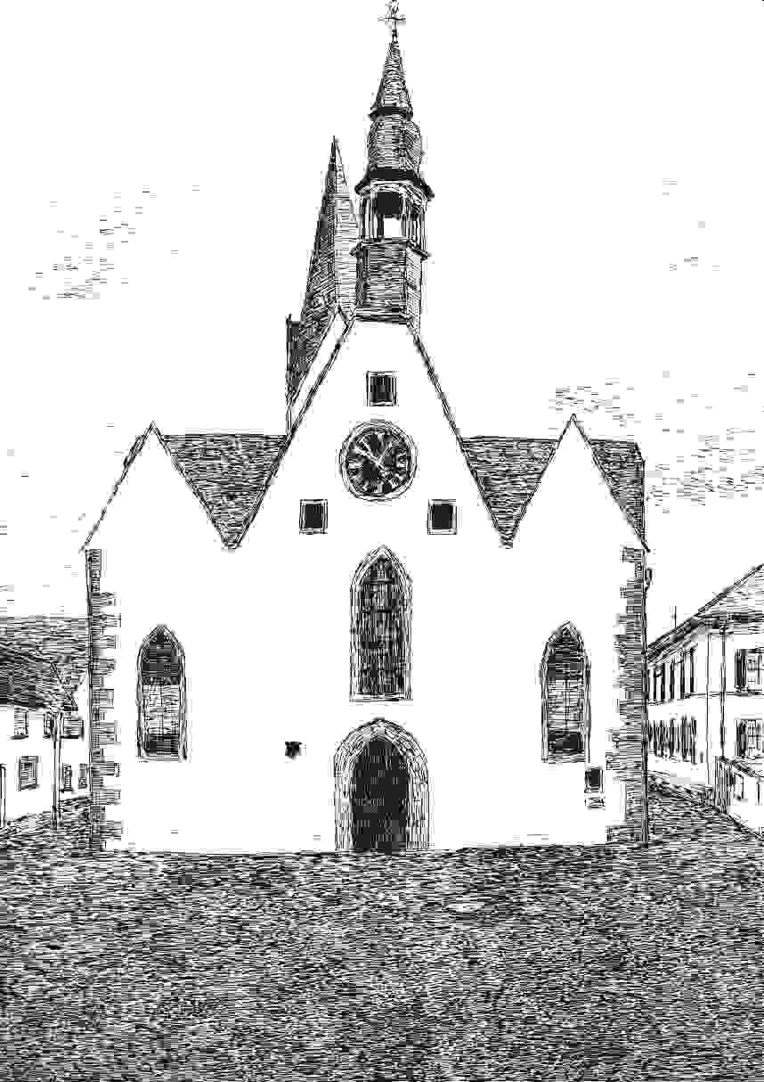 Stadtkirche, Vorderansicht
